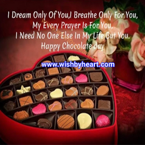Chocolate day messages