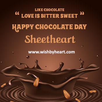 Chocolate day shayari