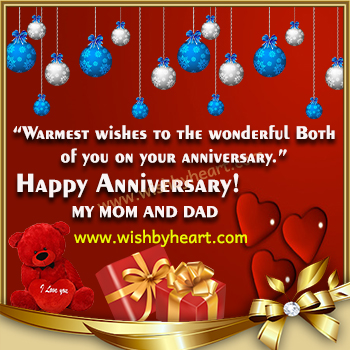 20th anniversary wishes for mom and dad