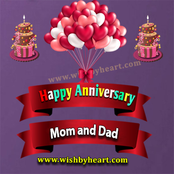 Wedding Anniversary wishes Photos for mom and dad