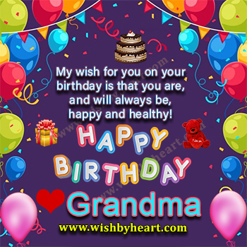 Birthday images for Grandma / Dadi ji