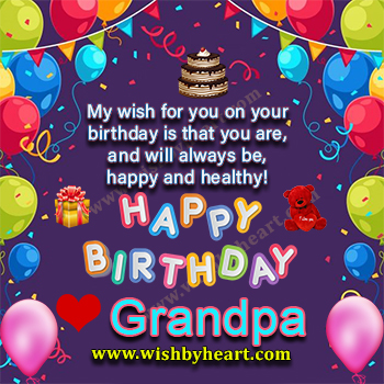 Birthday images for Grandpa / Dada ji