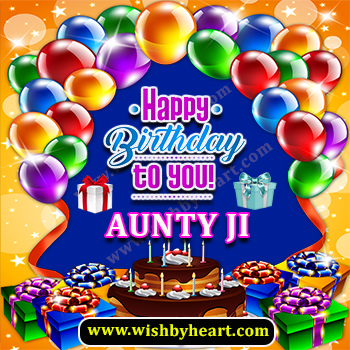 Birthday images with messages in English for Aunty