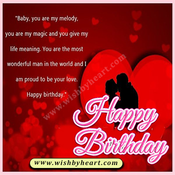 Heart Touching Happy Birthday Wishes for Lover