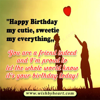 Advance Happy Birthday Wishes for Girlfriend