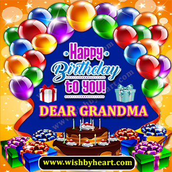 Birthday images with messages in English for Grandma / Dadi ji