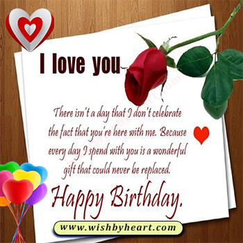 Happy Birthday Wishes for Girlfriend long distance
