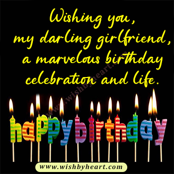 Heart Touching Happy Birthday images to Girlfriend