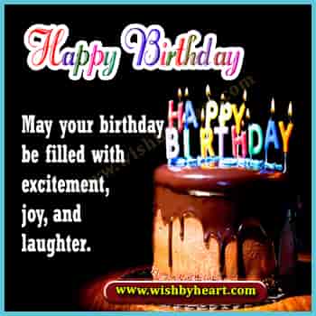 Happy Birthday Images with Quotes - Wish by Heart
