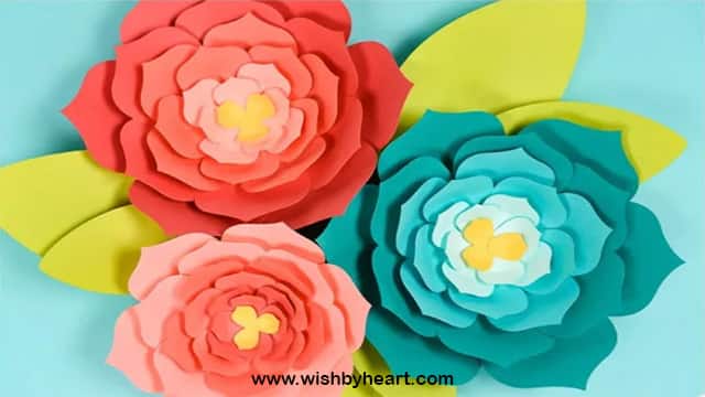 Giant-Paper-Flowers-inexpensive-gift-ideas-for-everyone