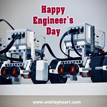 Happy Engineers day wishes
