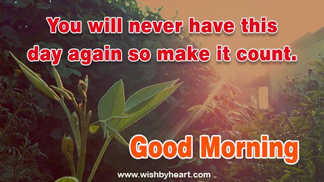 Good Morning quotes for love