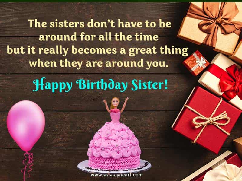 500 + Birthday Wishes for Sister : Happy Birthday Sister - Wish by Heart